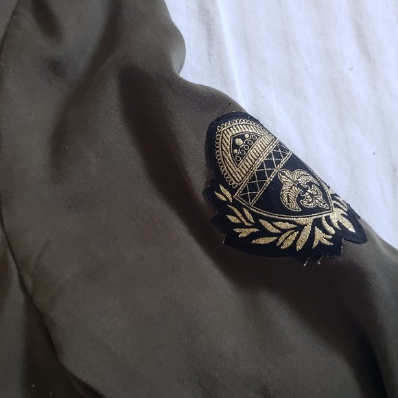 Guess Lined Shirt Jacket XS Military Utility - Picture 6 of 11